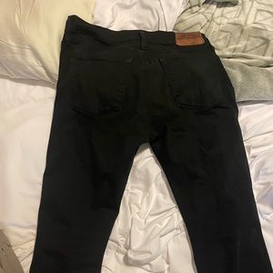 Black J Crew 484 Slim Denim Jeans - 33x32.  Incredible condition!